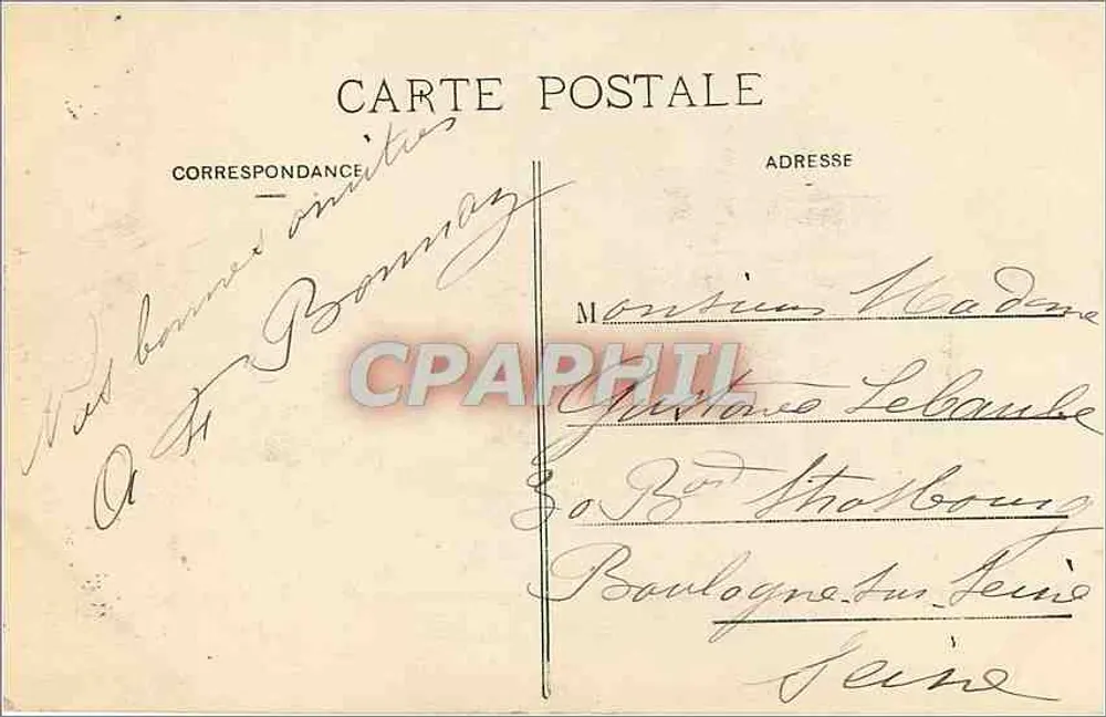 Bordeaux — Grosse Cloche — Marcel Delboy, fototipia, Bordeaux - Verso