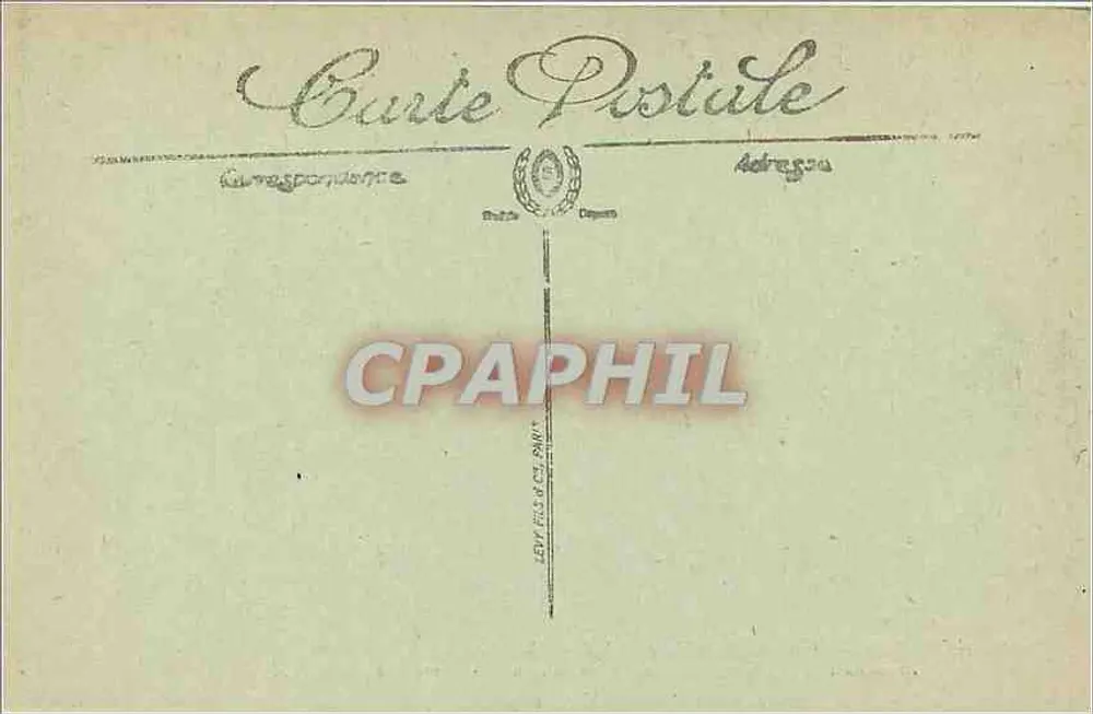 Vézelay — Promenade des Fossés und die Neue Pforte (« Porte Neuve ») — LL, n°40 - Rückseite