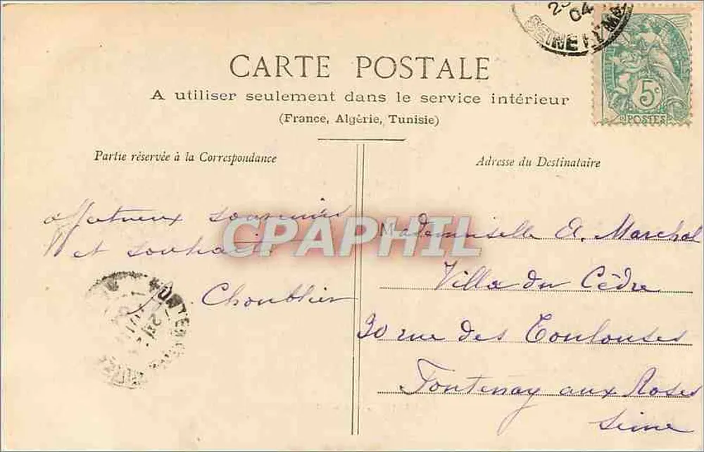 MELUN - Uitzicht op de Seine — Collectie van de Melunaise Galerijen - 23 - Achterkant