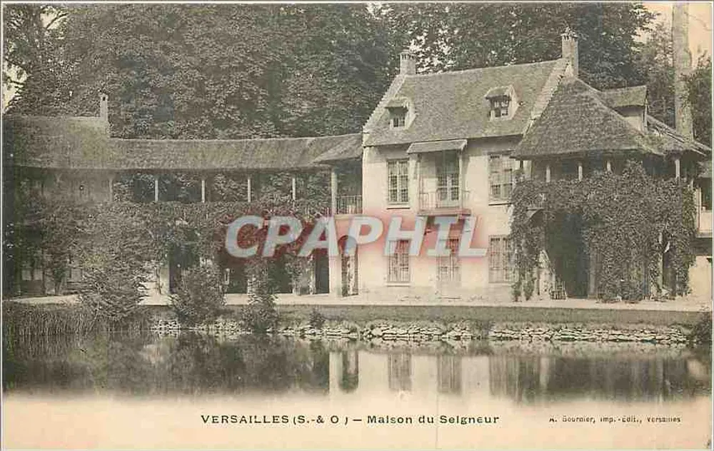 Versailles (S. & O) — Casa do Senhor — M. Gourmier, imp. edit., Versailles - Frente