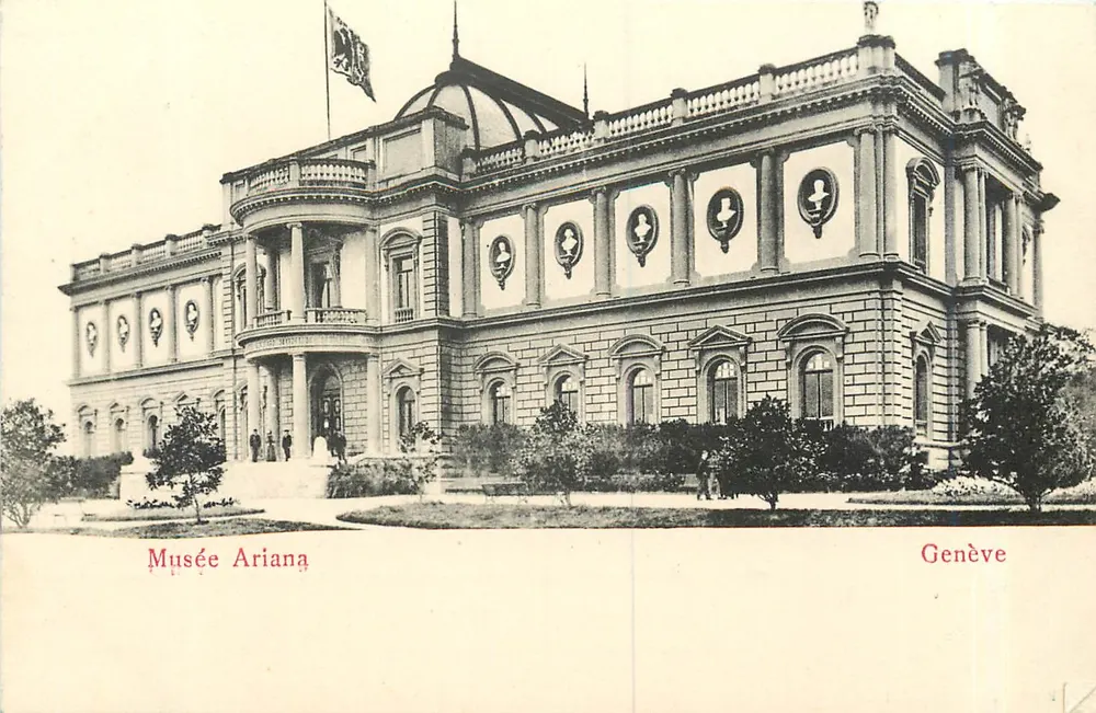 Muzeum Ariana — Genewa - Awers