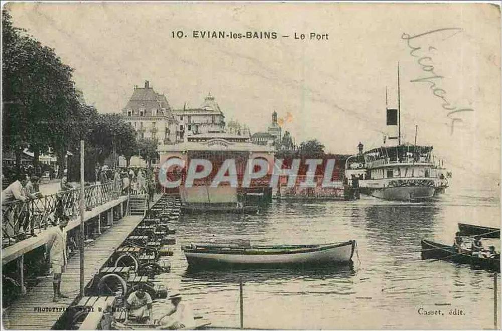 EVIAN-les-BAINS — O Porto — Casset, editor - Frente
