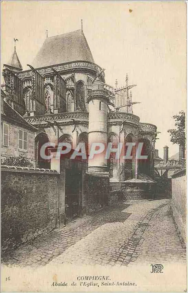 Compiègne — Abside da Igreja de São Antônio — JND Fot. - Frente