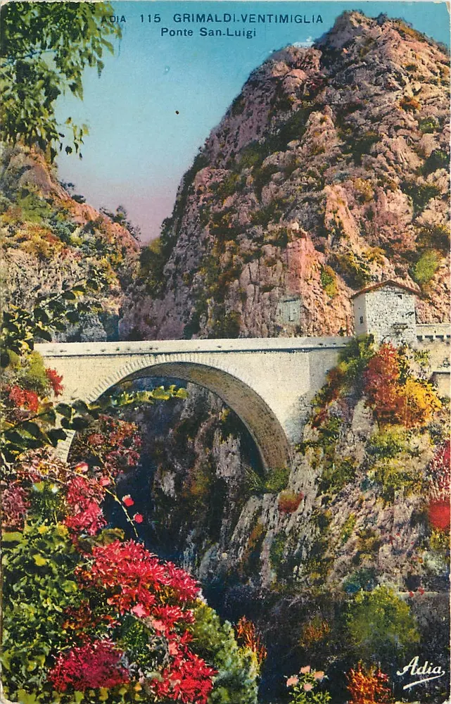 Ponte San Luigi — Grimaldi-Ventimiglia — Adia 115 - Frente