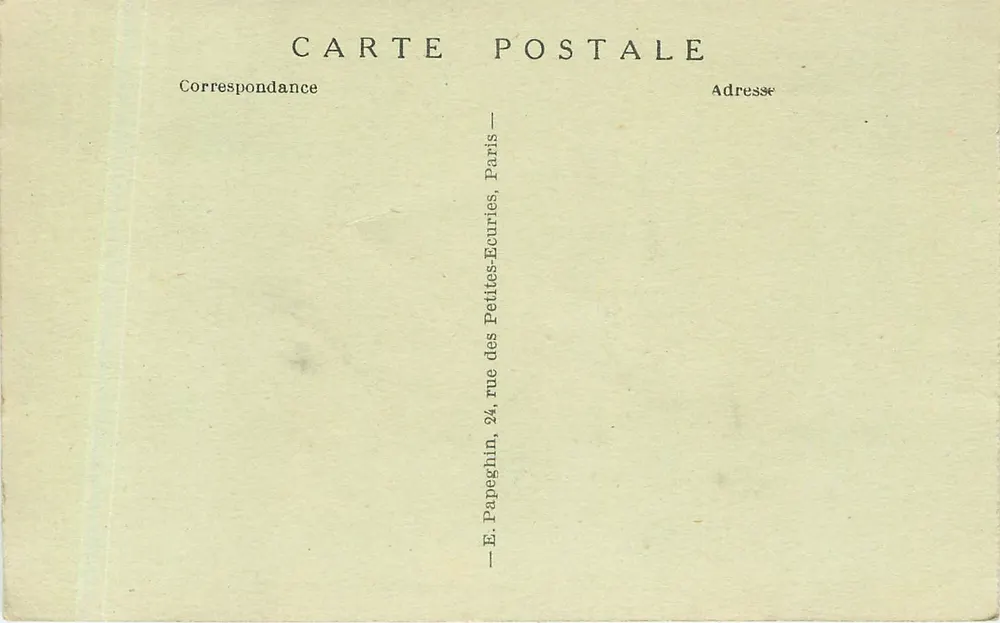 Paris — Das Palais und der Garten des Luxembourg — A.P. - Vorderseite