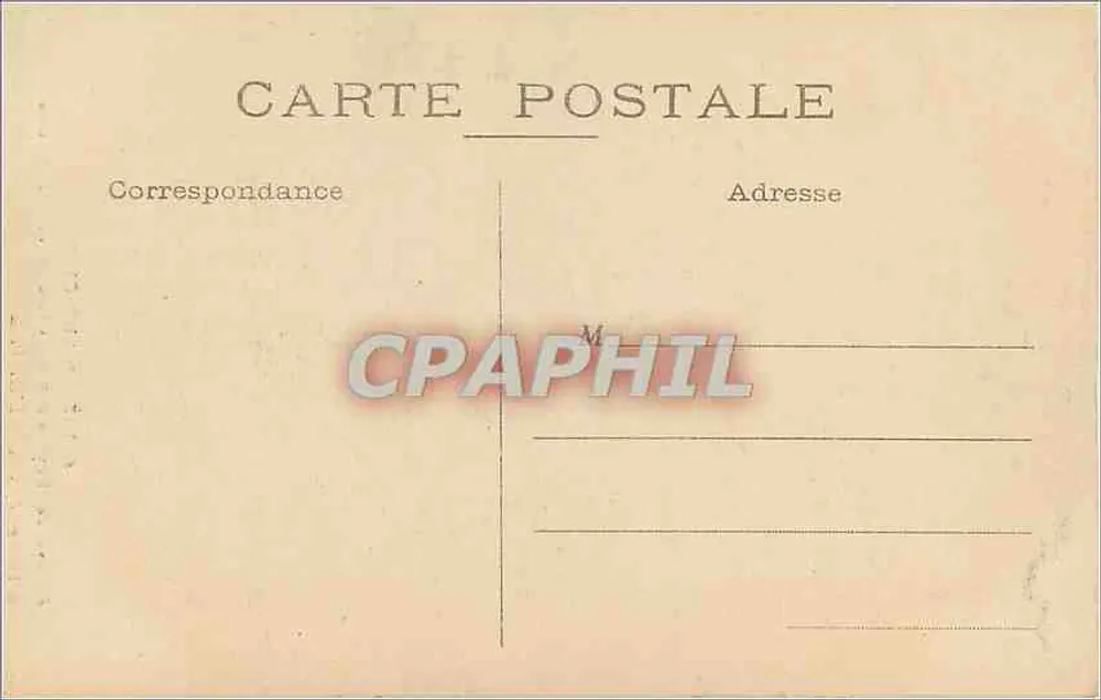 Abtei Royaumont — Oratorium Saint-Louis — Edition Thiévre, Lebensmittelgeschäft — L'H.H., Paris - Rückseite