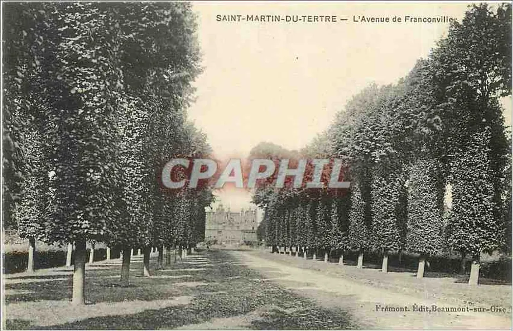 Saint-Martin-du-Tertre — Avenue de Franconville — Frémont, ed. Beaumont-sur-Oise - Vorderseite