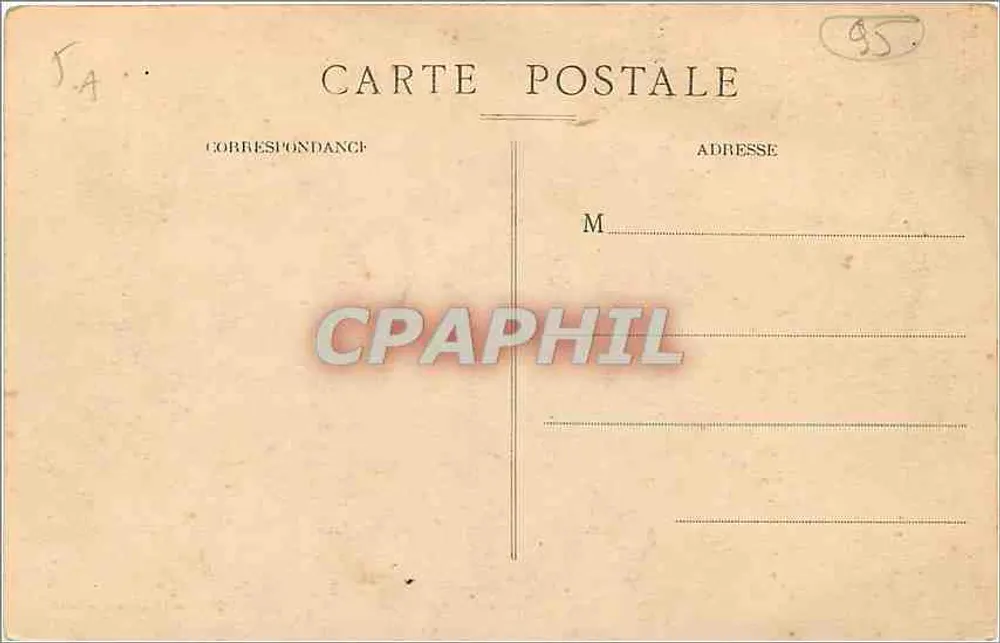 Pontoise — L'Hôtel-Dieu — Vue Générale — L'Absille, Asnière - Verso