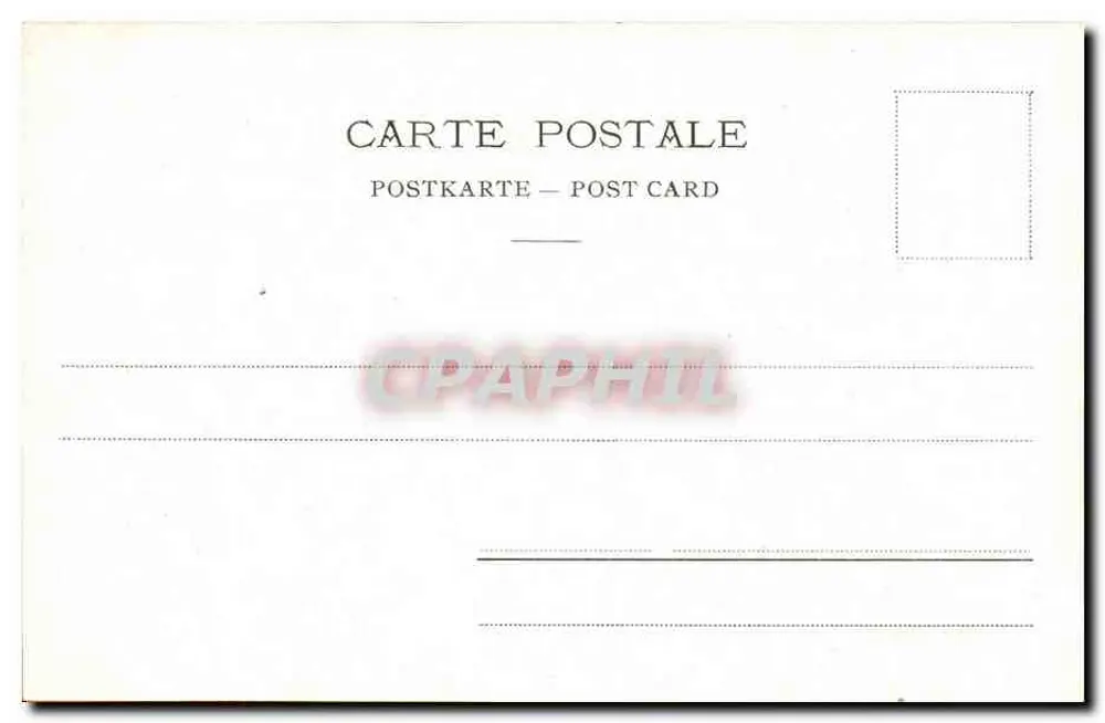 Castelo de Chillon e o Grammont — vista lacustre com montanhas nevadas — C.P.N. 851 - Verso