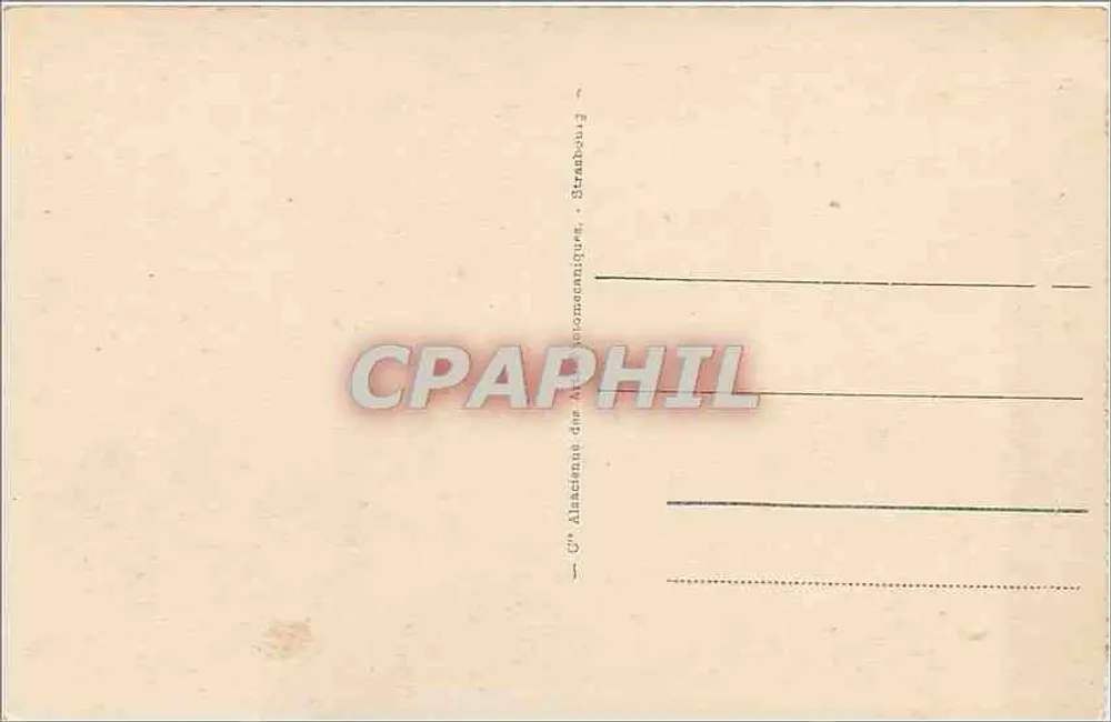 Soissons - Hospice Civil — editor A.P.C. n°50 - Verso