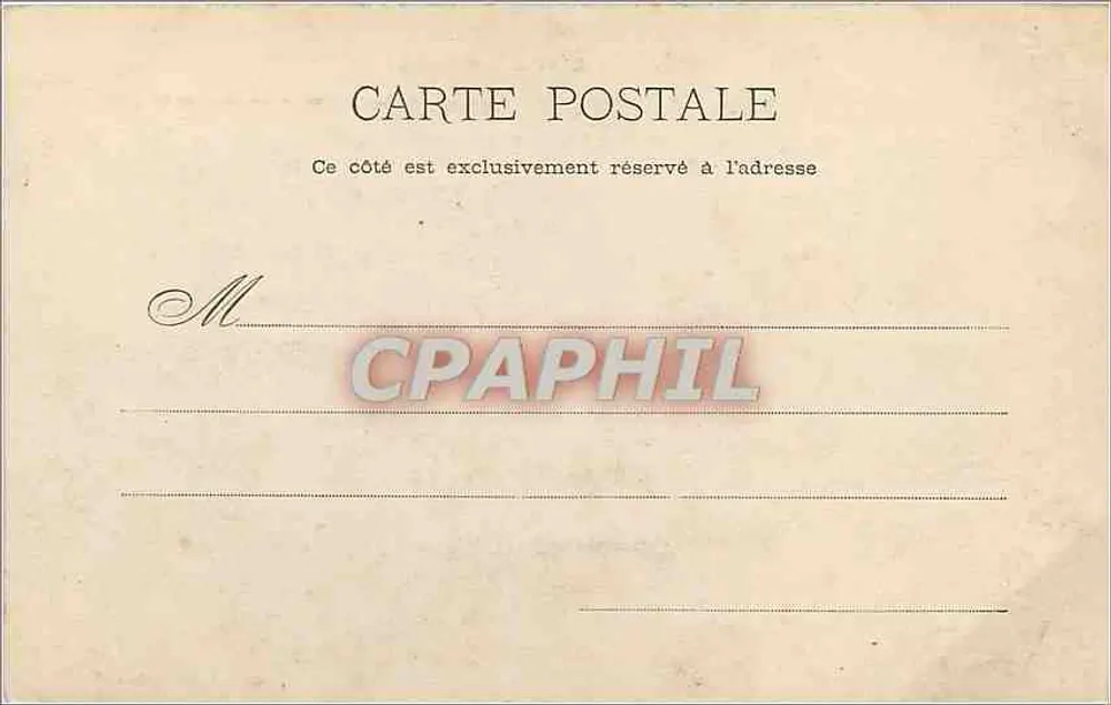 Smaragdküste - Rothéneuf - Die gemeißelten Felsen — Sammlung H. L. M. - Rückseite