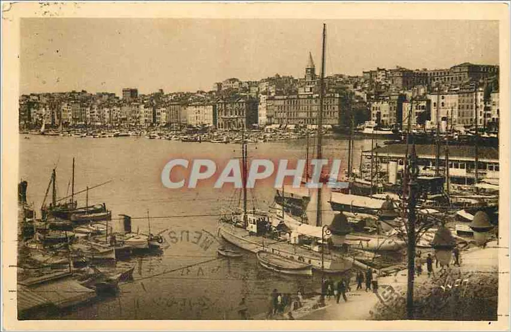 Le Vieux Port — Marseille (Bouches-du-Rhône) — Les Editions d'Art Yvon, Paris - Vorderseite