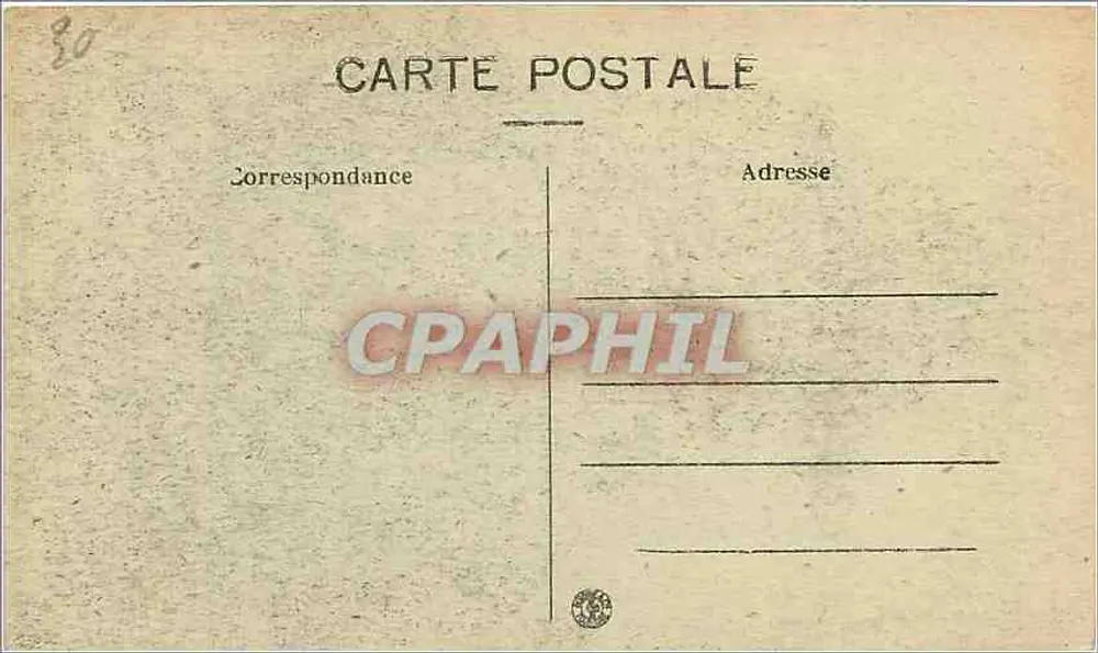 Nîmes - Jardin de la Fontaine — A.R. n°83 - Verso