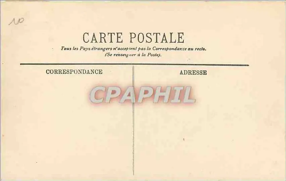 SAINT-MALO — Le Château et la Grande Plage — LL. — n°16 - Verso