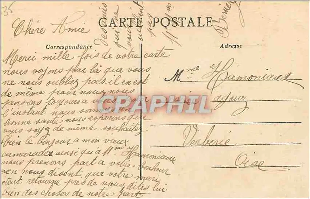 Rennes - Le Thabor. Estátua de Du Guesclin ; Igreja Nossa Senhora ; Vannes e Pape. L.H.R. - Verso