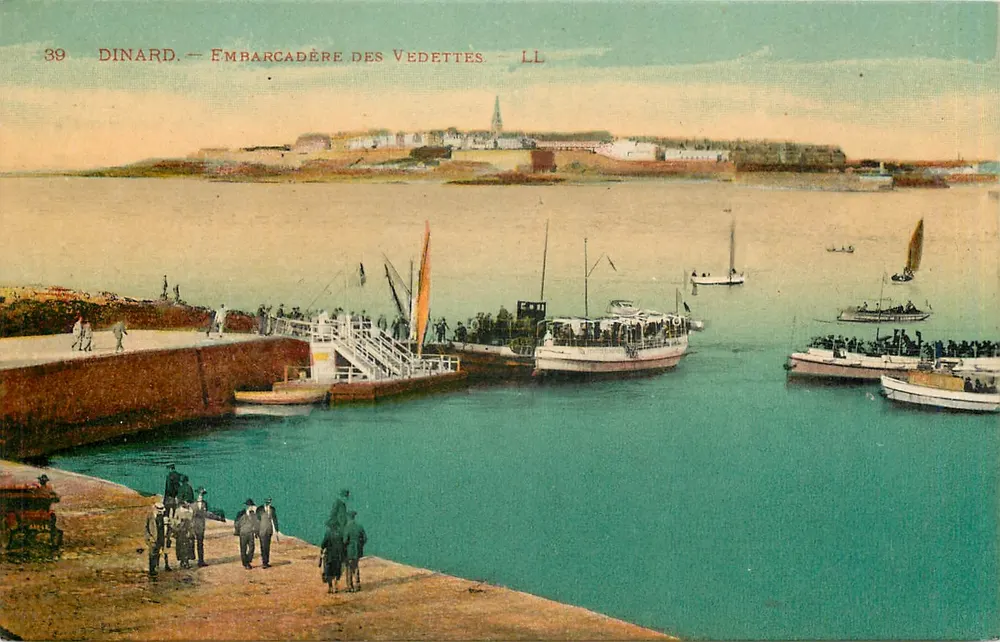 Dinard — Embarcadouro das Lanchas — LL - Frente