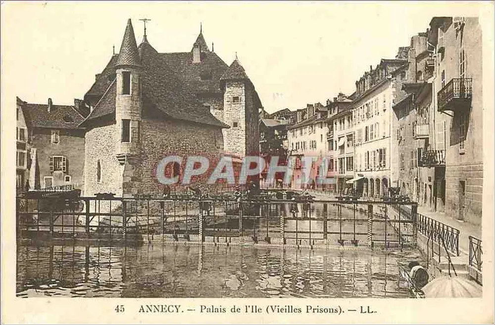 Annecy — Palais de l'Île (Vieilles Prisons) — LL. n°45 - Recto