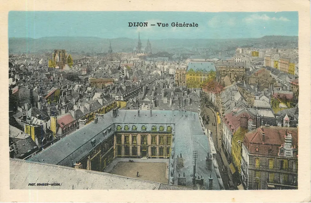 Dijon — Vista Geral — Fot. Sommier-Mâcon - Frente