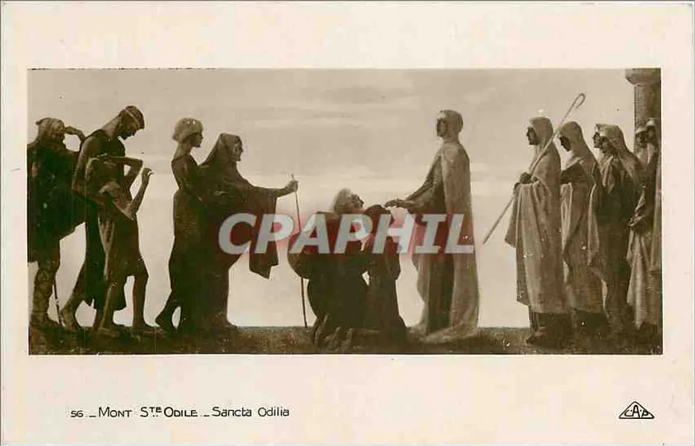 Monte Santa Odile — Sancta Odilia — editor CAP - Frente