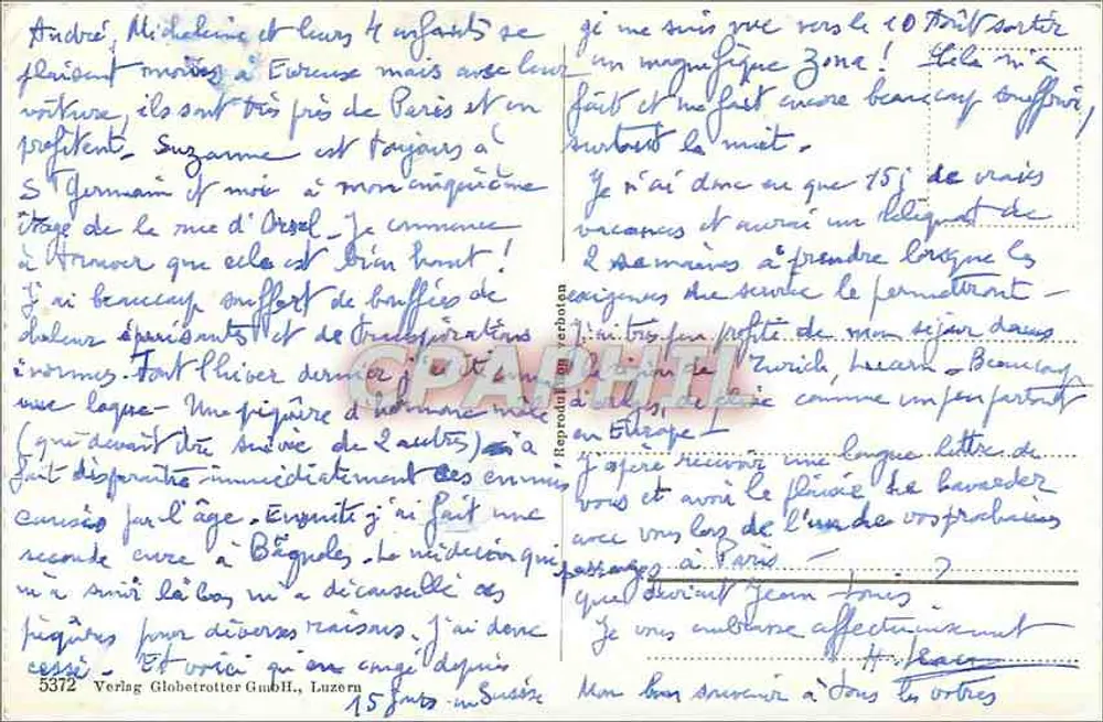 रिगी-कुल्म (1800 मीटर ऊपर समुद्र तल) बर्नर आल्प्स के साथ — स्विटजरलैंड के आल्प्स की एक पैनोरमा दृश्य, पिंस्टरहॉर्न, लॉऊटेराअर्नहॉर्न, रोज़नहॉर्न आदि शिखरों के साथ — प्रकाशक वर्लैग ग्लोबेट्रॉटर जीबीएच, लूज़र्न - पीछे