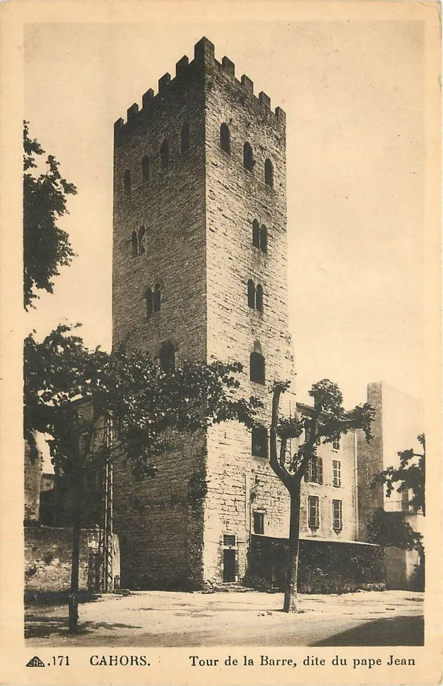 Cahors — Tour de la Barre, dite du pape Jean — n°171 - Recto