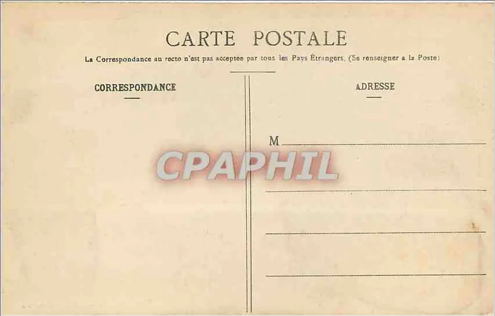 Bayonne - La Mairie et le Pont Mayou — Edition Farmer - Chiché & Ouvrard - Verso