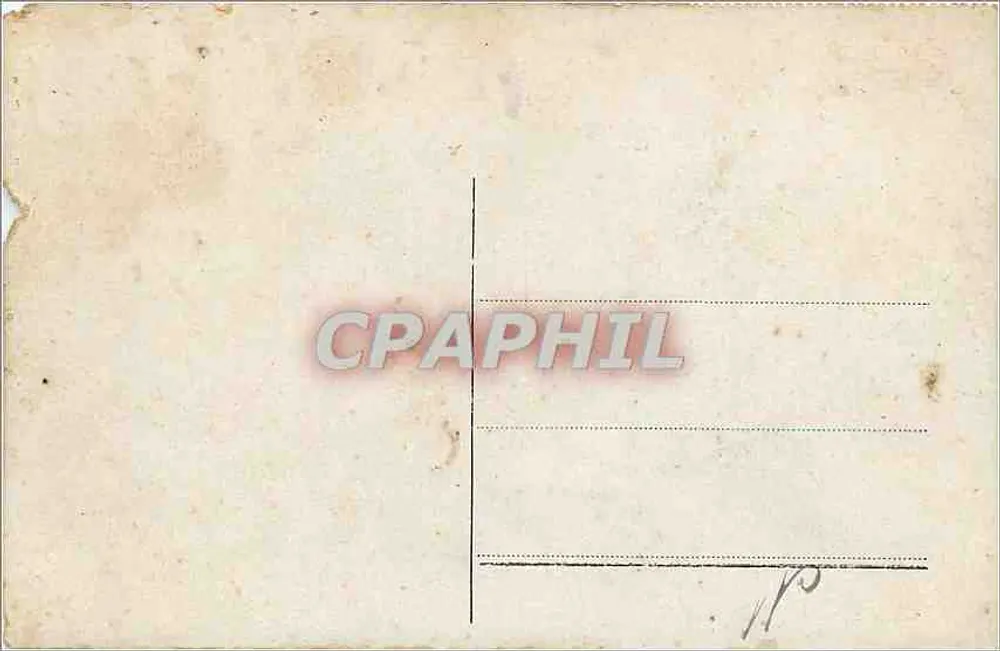 Bruxelles — Place de Brouckère et Monument Anspack — éditeur anonyme, n° de série non visible - Verso