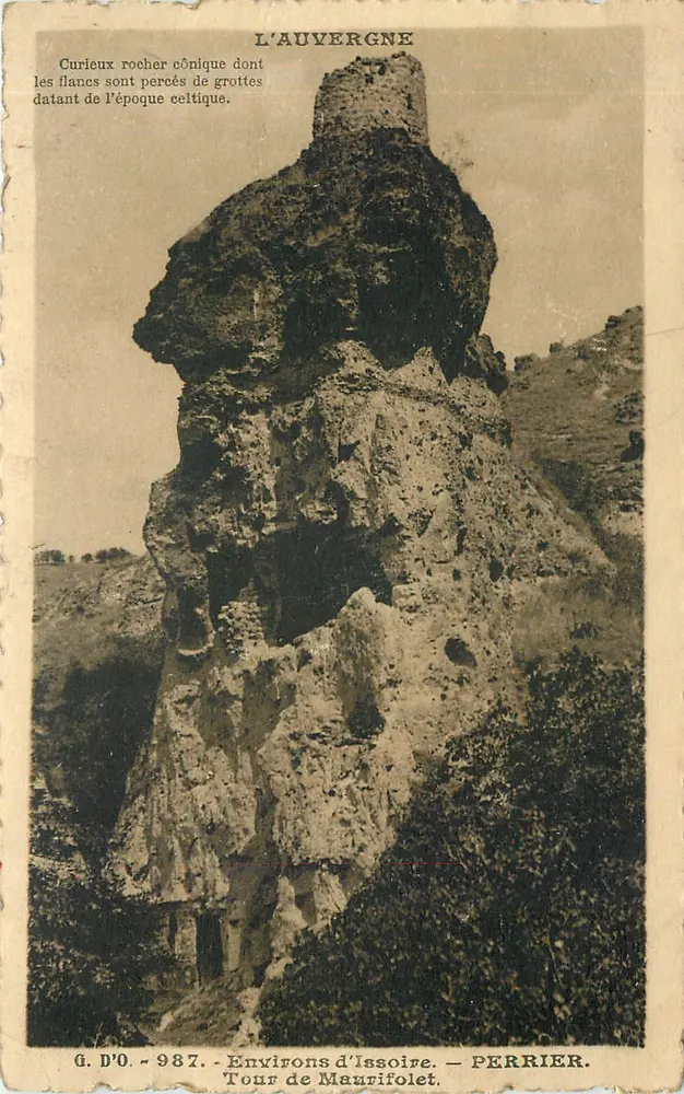 Torre de Maurifolet — Arredores de Issoire — PERRIER. — A Auvergne - Frente