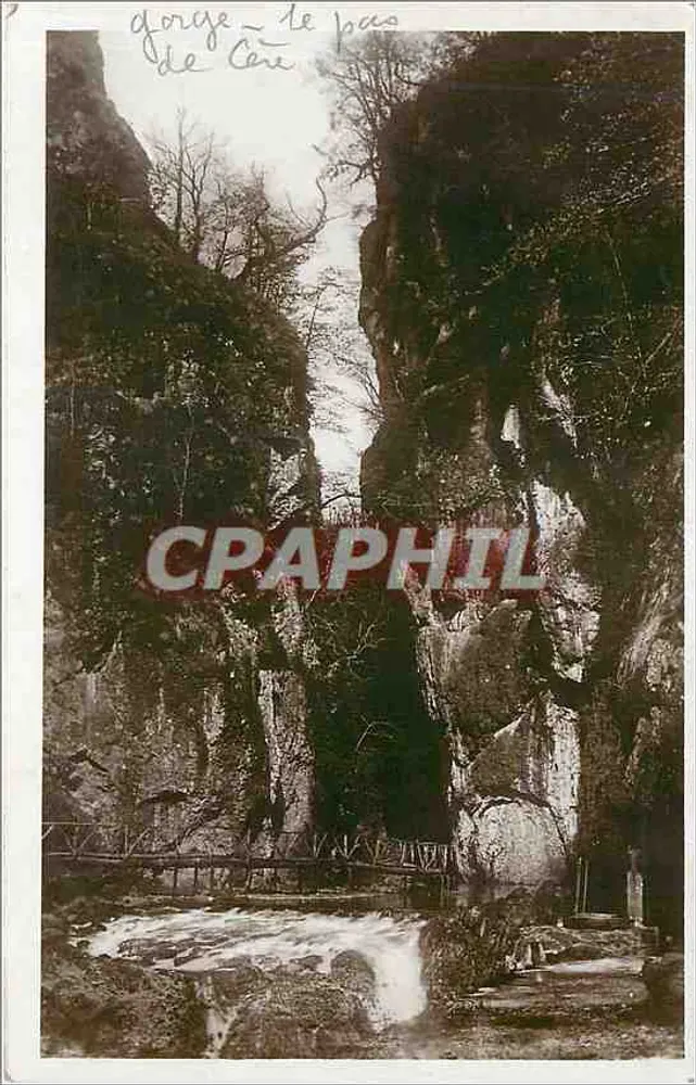 Schlucht — Le Pas de Cère — Verlag Le Cantal Pittoresque, n° 198 - Vorderseite