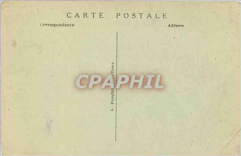 Paris — Le Boulevard et l'Église de la Madeleine — A.P. n°160 - Verso