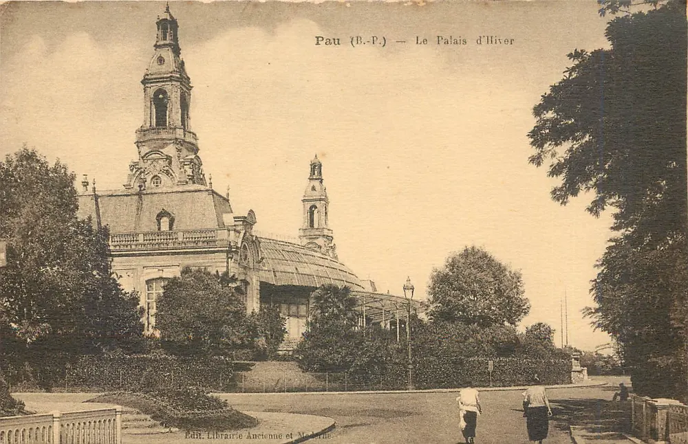 Pau (B.P.) — O Palácio de Inverno — Ed. Librairie Ancienne et Moderne - Frente