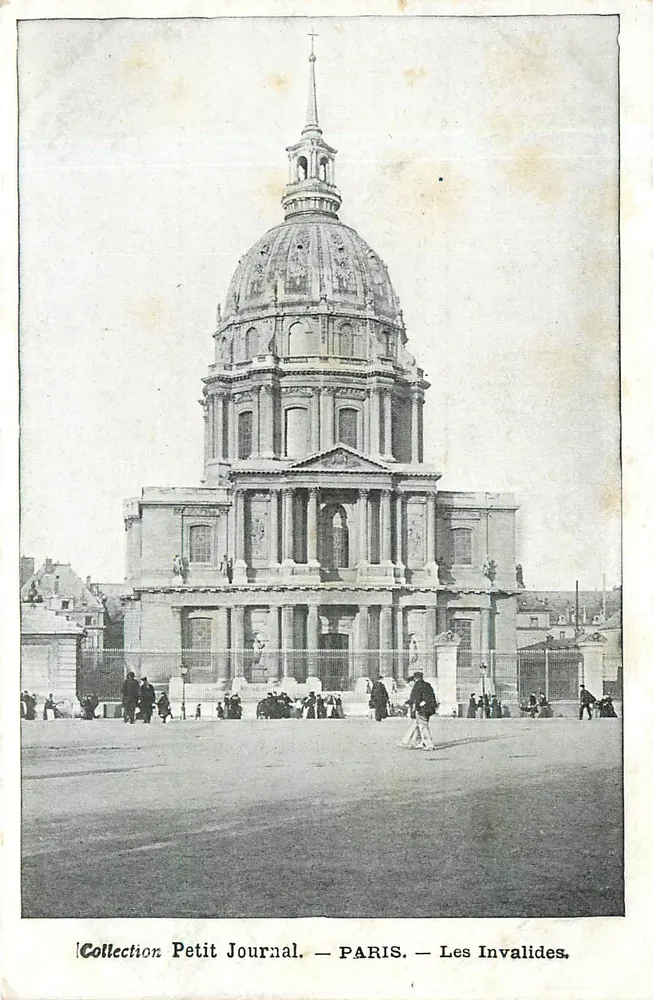 Les Invalides — Paris — Coleção Petit Journal - Frente