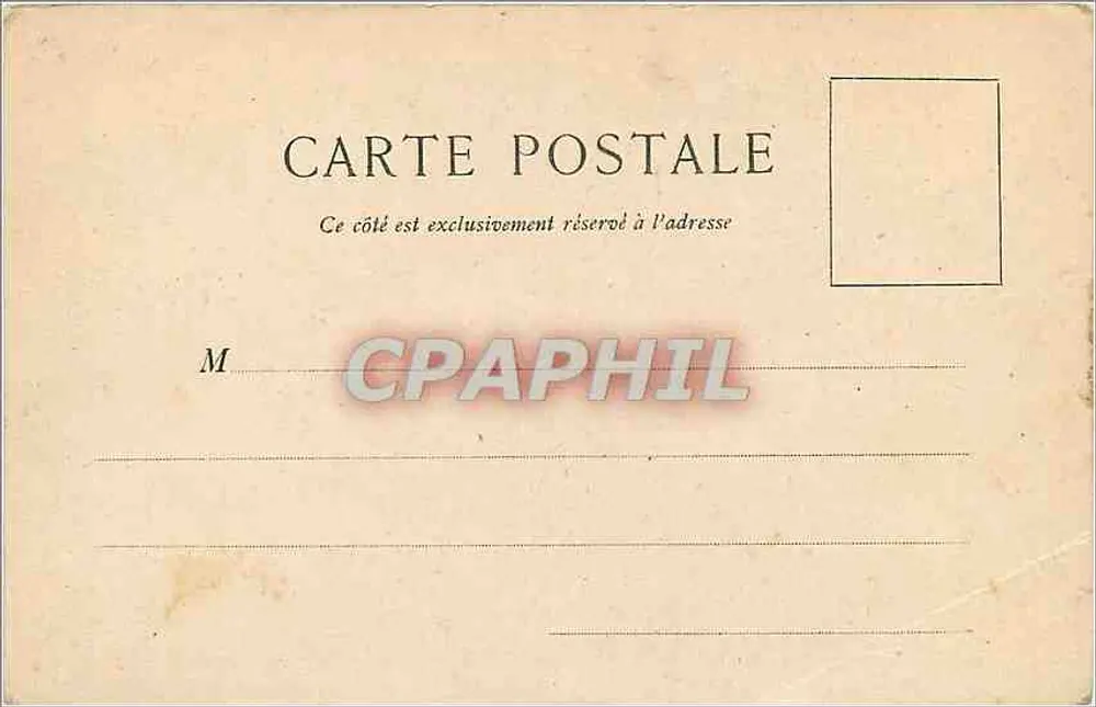 Paris - Jardim da Infanta - Monumento de Meissonier - Verso