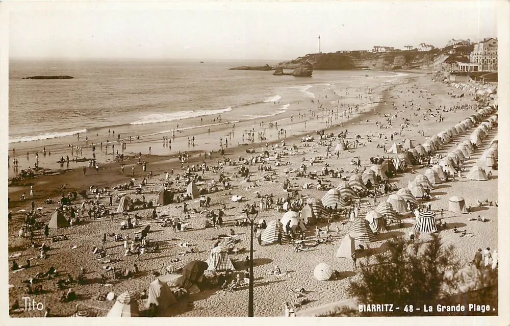 Biarritz - 48 - La Grande Plage — Tito - Awers