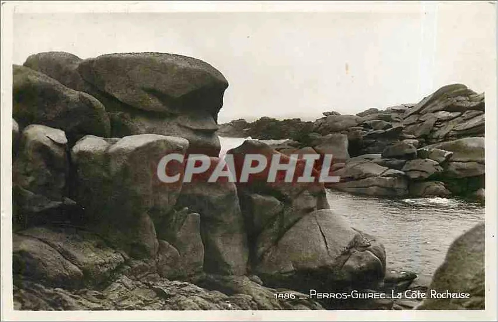 Perros-Guirec — A Costa Rochosa — Craphil 1486 - Frente