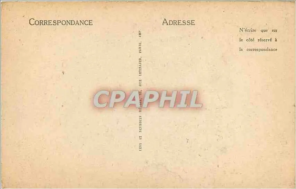 La Rochelle — A Praia vista do Mail — LL. n° 337 - Verso