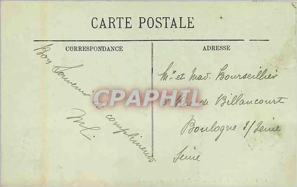 Caen — Le Château — Poste de Secours — LL. — Éditeur LL. - Rewers