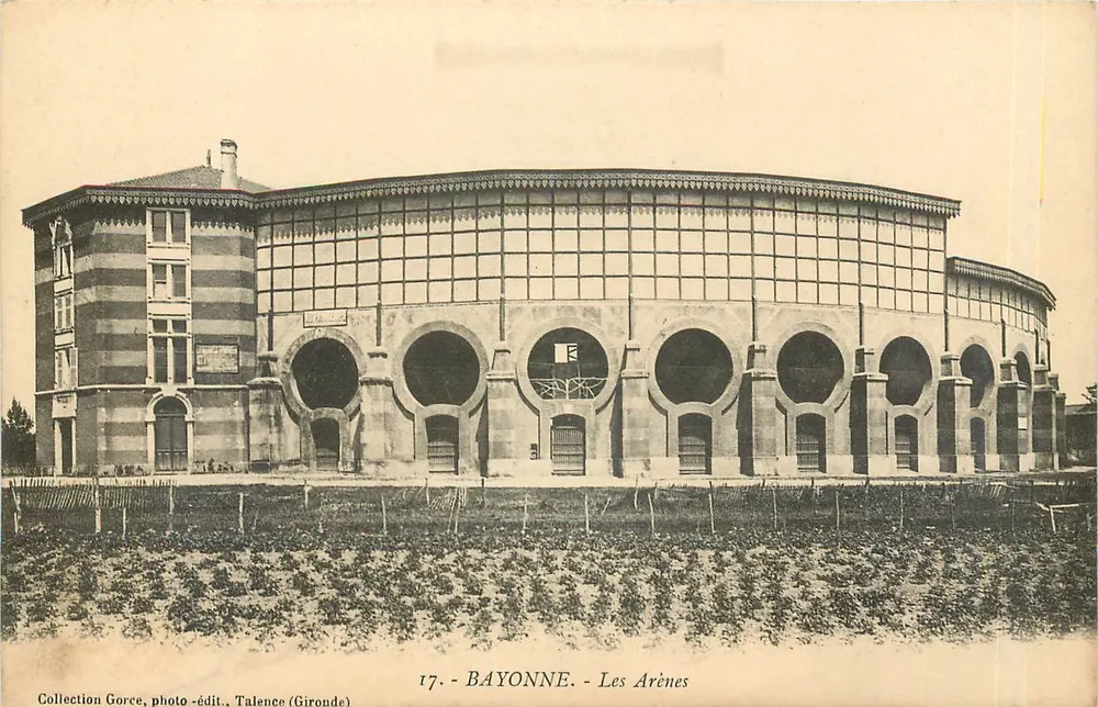 Bayonne - As Aréias — Coleção Gorce, foto-editora Talence (Gironde), n°17 - Frente