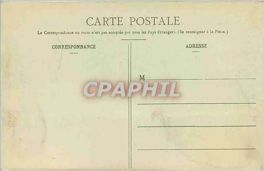 Bayonne - As Aréias — Coleção Gorce, foto-editora Talence (Gironde), n°17 - Verso