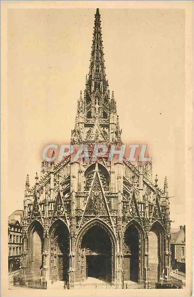 Église Saint-Maclou — Rouen (Seine-Inférieure) — Les Éditions d'Art Nouveau, Paris - Recto