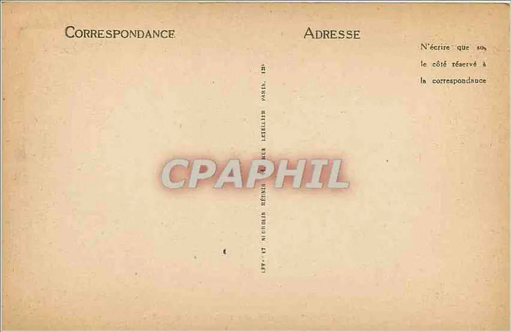 Montereau — L'église et la Seine — LL - Verso
