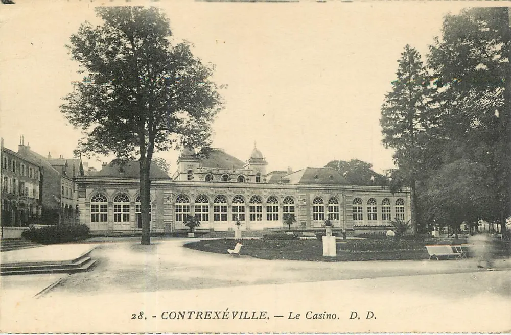 Contrexéville — O Casino — D.D. n°28 - Frente
