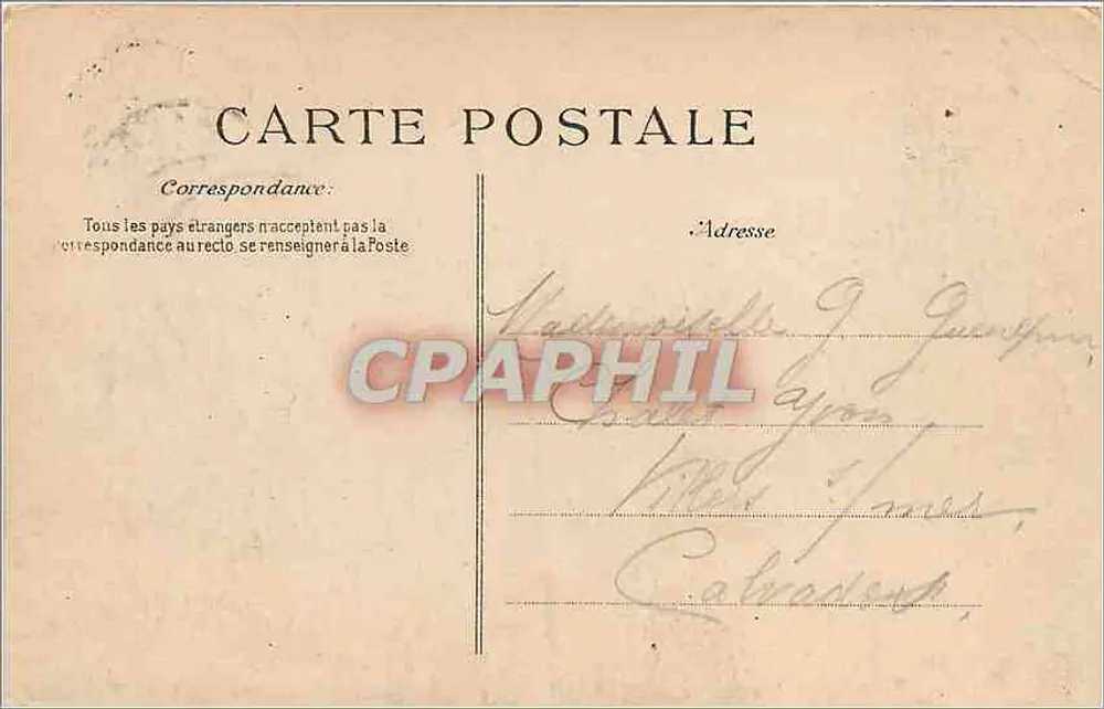 Le Havre — Vista Geral — Editor não visível, n° de série 62 - Verso
