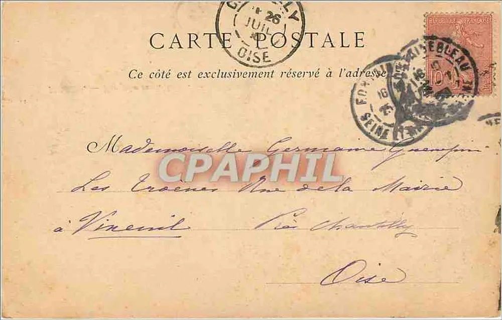 Moret — Vue prise sur le Loing — ND Phot - Verso