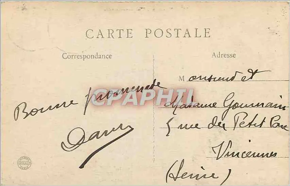 Nevers - Vista panorâmica — editor ING, n°77 - Verso
