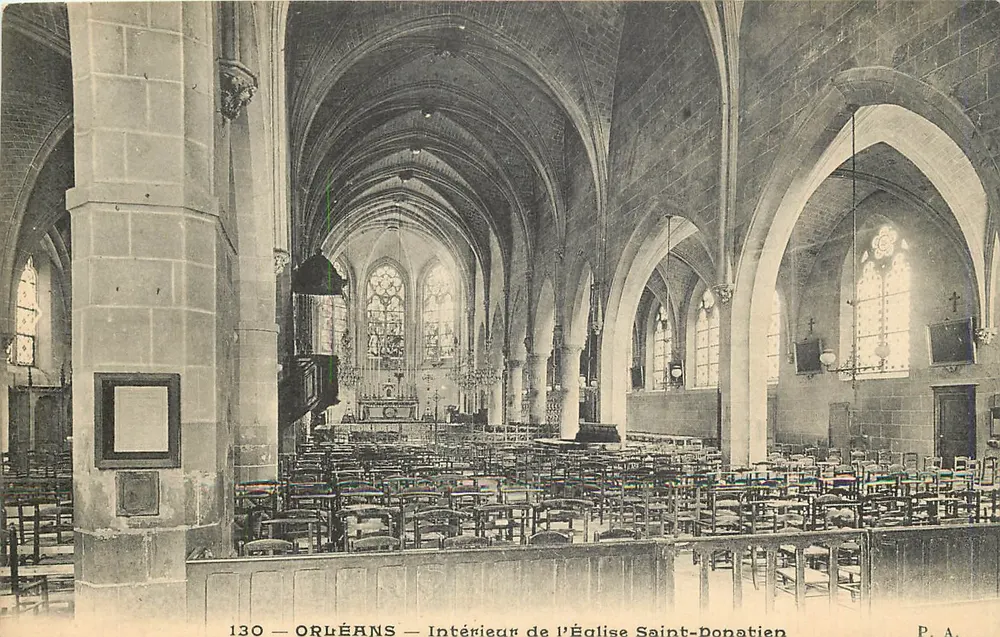 Orléans — Intérieur de l'Église Saint-Dominique — P. A. n° 130 - Recto