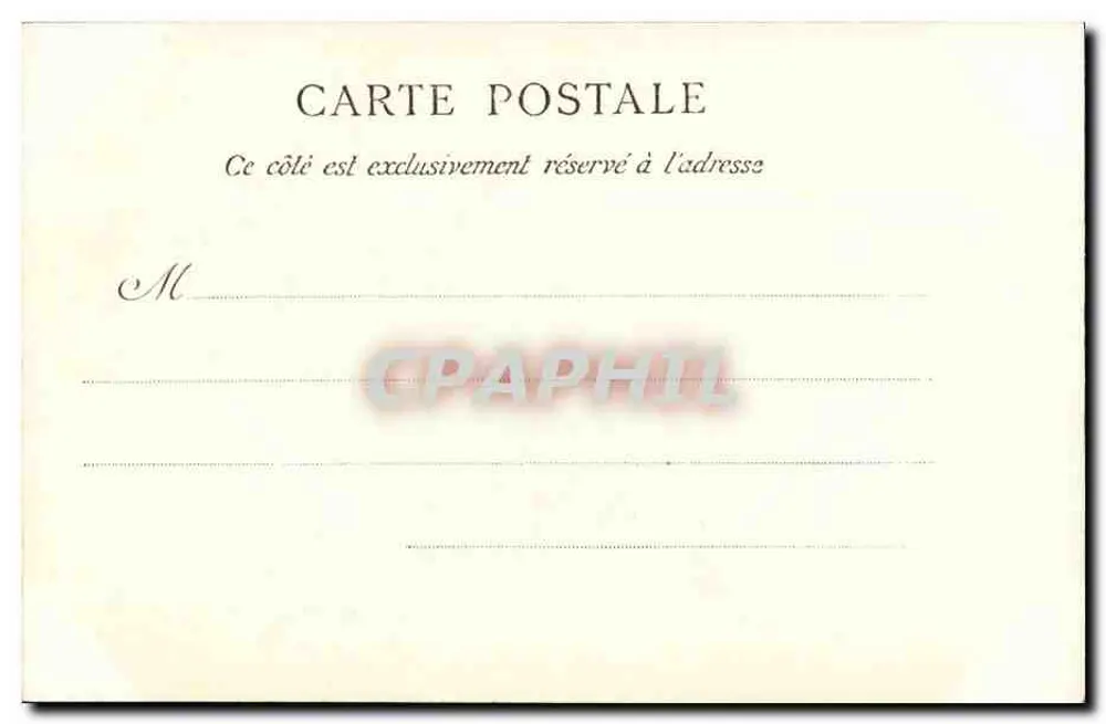 Lisieux — Catedral de São Pedro — A Bilhete postal antigo Paris - Verso