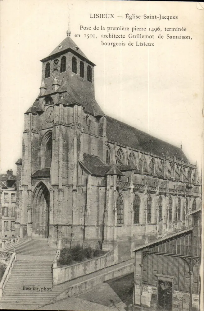 Lisieux — Igreja de São Jacó — Besnier, fot. - Frente