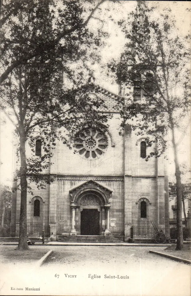 Vichy — Kerk van Sint-Louis — Editeurs Maniezzzi n°67 - Voorkant