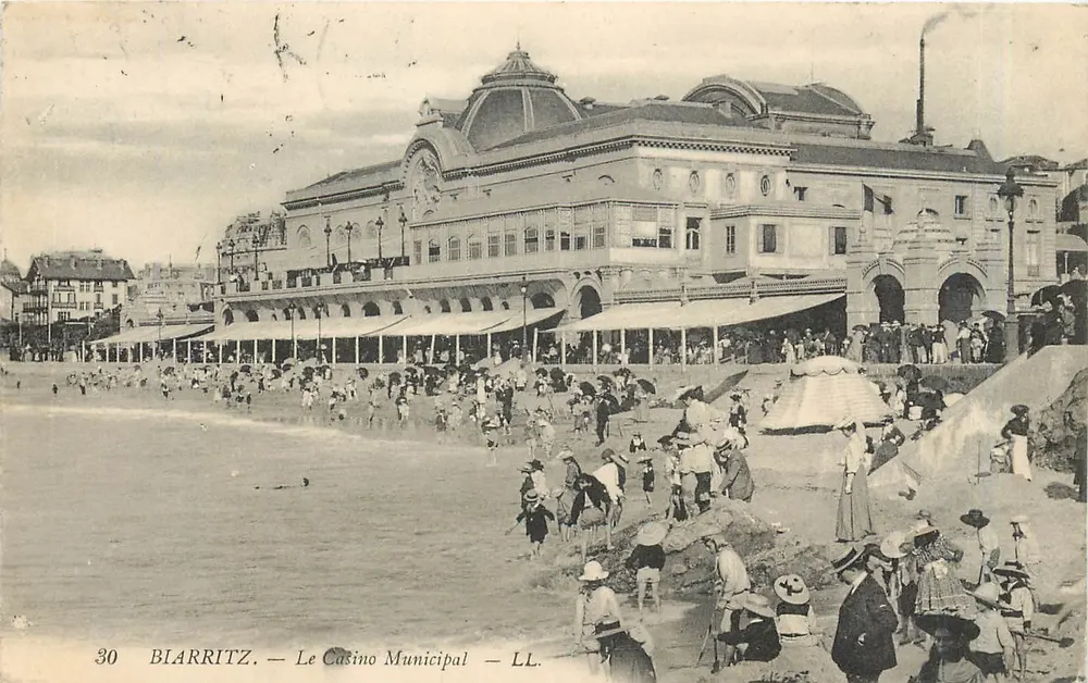 Blarritz — Le Casino Municipal — LL. n°30 - Recto